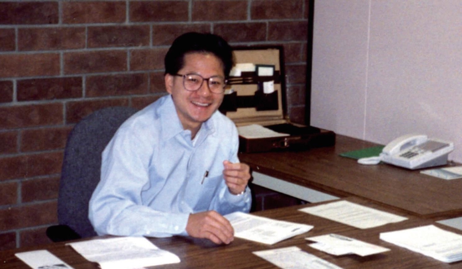 1994年的黄仁勋。